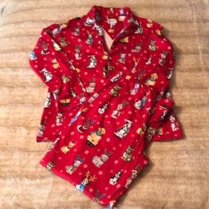 Nick and Nora Christmas Dog Pajama Set